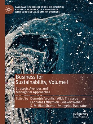 cover image of Business for Sustainability, Volume I